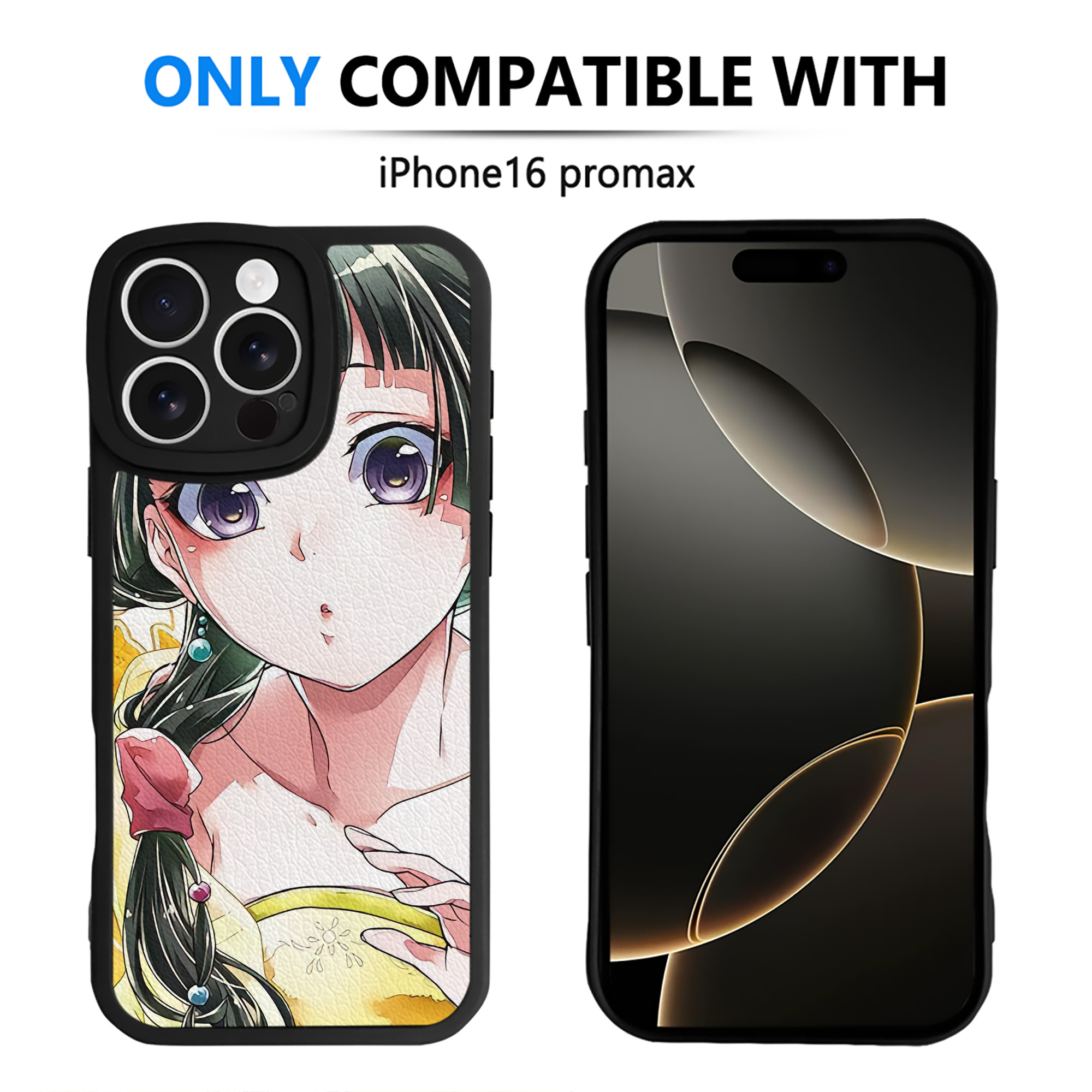 薬屋のひとりごと The Apothecary Diaries 【iPhone 16シリーズ対応】シリコンスマホケース（レザー調） 材質：シリコン